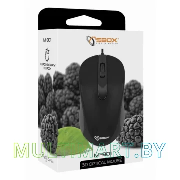 Мышь SBOX M-901 (черный) картинка 3